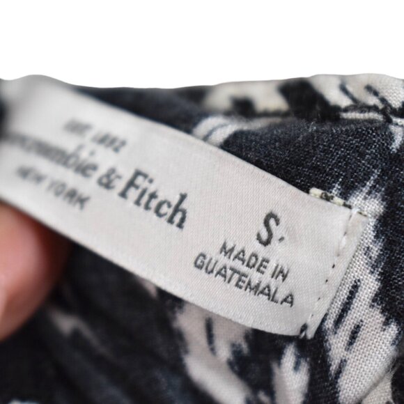 Abercrombie & Fitch Jumpsuit S Womens Crossback Tribal Print Boho Festival - Picture 6 of 9